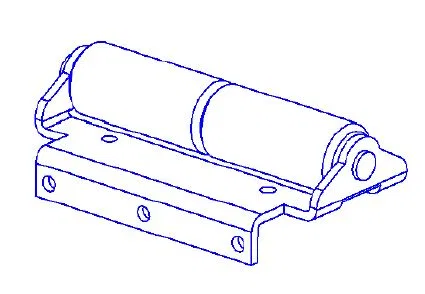 22324 – BAL NORCO Slide Out Roller, Use With BAL Accu-Slide 1 Inch Diameter